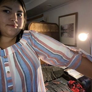 Super cute blouse by IZ Buyer. Size XXL